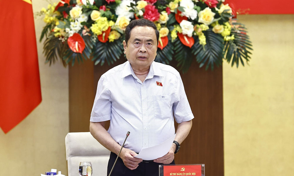 Đồng chí Trần Thanh Mẫn: Văn kiện Đại hội Đảng bộ Quốc hội phải bảo đảm tính hành động cao